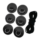 Maxbell Maxbell Inflatable Boat Stand Up Paddleboard SUP Bungee Cord Deck Rigging Kit Black