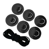 Maxbell Maxbell Inflatable Boat Stand Up Paddleboard SUP Bungee Cord Deck Rigging Kit Black