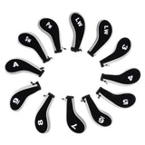Maxbell A-SW Neoprene Zipper Golf Club Head Cover Interchangeable Number Tags White - Aladdin Shoppers