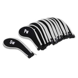 Maxbell A-SW Neoprene Zipper Golf Club Head Cover Interchangeable Number Tags White - Aladdin Shoppers