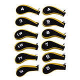 Maxbell A-SW Neoprene Zipper Golf Club Head Cover Interchangeable Number Tags Yellow - Aladdin Shoppers
