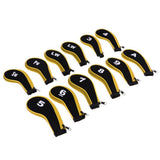 Maxbell A-SW Neoprene Zipper Golf Club Head Cover Interchangeable Number Tags Yellow - Aladdin Shoppers
