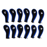 Maxbell A-SW Neoprene Zipper Golf Club Head Cover Interchangeable Number Tags Blue - Aladdin Shoppers