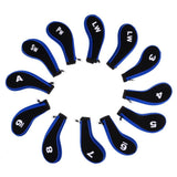 Maxbell A-SW Neoprene Zipper Golf Club Head Cover Interchangeable Number Tags Blue - Aladdin Shoppers