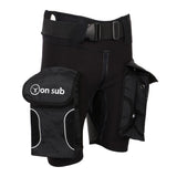 Maxbell Maxbell Neoprene Wetsuit Shorts with Pockets for Scuba Diving Surfing Kayaking SUP S