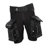 Maxbell Maxbell Neoprene Wetsuit Shorts with Pockets for Scuba Diving Surfing Kayaking SUP S