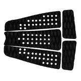 Maxbell 5 Pieces Diamond Grooved EVA Surfboard Traction Deck Grip Tail Pad Black - Aladdin Shoppers