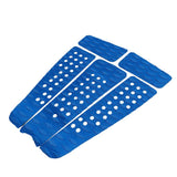 Maxbell Maxbell 5 Pieces Diamond Grooved EVA Surfboard Traction Deck Grip Tail Pad Blue