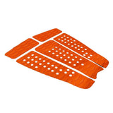 Maxbell 5 Pieces Diamond Grooved EVA Surfboard Traction Deck Grip Tail Pad Orange - Aladdin Shoppers