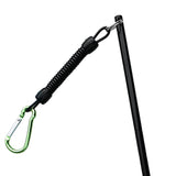 Maxbell Maxbell Scuba Diving Lobster Stick Pointer Spiral Coil Lanyard Strap & Clip Black