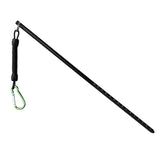 Maxbell Maxbell Scuba Diving Lobster Stick Pointer Spiral Coil Lanyard Strap & Clip Black