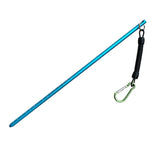 Maxbell Maxbell Scuba Diving Lobster Stick Pointer Spiral Coil Lanyard Strap & Clip Blue