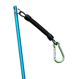 Maxbell Maxbell Scuba Diving Lobster Stick Pointer Spiral Coil Lanyard Strap & Clip Blue