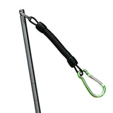 Maxbell Maxbell Scuba Diving Lobster Stick Pointer Spiral Coil Lanyard Strap & Clip Gray