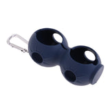 Maxbell Durable Golf Ball Holder Carrier with Snap Clip for 2 Golf Balls Deep Blue - Aladdin Shoppers