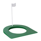 Maxbell 2pcs Golf Putting Hole with Flag Putting Practice Cup Practice Training Aids
