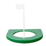 Maxbell 2pcs Golf Putting Hole with Flag Putting Practice Cup Practice Training Aids