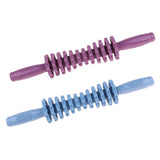 Maxbell Multi-Functional Massage Roller Stick Back Neck Calf Leg Massager Purple