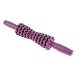 Maxbell Multi-Functional Massage Roller Stick Back Neck Calf Leg Massager Purple