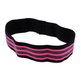 Maxbell Resistance Loop Band Hip Circle Strength Band for Yoga Fitness Rose Red L - Aladdin Shoppers