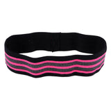 Maxbell Resistance Loop Band Hip Circle Strength Band for Yoga Fitness Rose Red L - Aladdin Shoppers