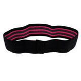 Maxbell Resistance Loop Band Hip Circle Strength Band for Yoga Fitness Rose Red L - Aladdin Shoppers