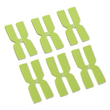 Maxbell 6 Pieces Tennis Racket Balance Silicone H-shaped Power Strips Green - Aladdin Shoppers