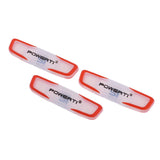 Maxbell Maxbell 3 Pieces Silicone Tennis Racquet Vibration Dampeners Shock Absorbers Orange