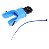 Maxbell Silicone Scuba Diving Moldable Bite Mouthpiece Regulator with Tie Wrap Blue - Aladdin Shoppers