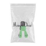 Maxbell Maxbell Silicone Scuba Diving Moldable Bite Mouthpiece Regulator with Tie Wrap Green