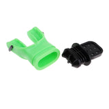 Maxbell Silicone Scuba Diving Moldable Bite Mouthpiece Regulator with Tie Wrap Green - Aladdin Shoppers