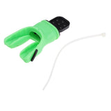 Maxbell Silicone Scuba Diving Moldable Bite Mouthpiece Regulator with Tie Wrap Green - Aladdin Shoppers