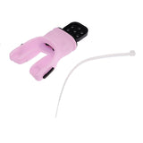 Maxbell Maxbell Silicone Scuba Diving Moldable Bite Mouthpiece Regulator with Tie Wrap Pink