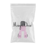 Maxbell Maxbell Silicone Scuba Diving Moldable Bite Mouthpiece Regulator with Tie Wrap Pink