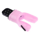 Maxbell Maxbell Silicone Scuba Diving Moldable Bite Mouthpiece Regulator with Tie Wrap Pink