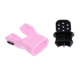 Maxbell Maxbell Silicone Scuba Diving Moldable Bite Mouthpiece Regulator with Tie Wrap Pink