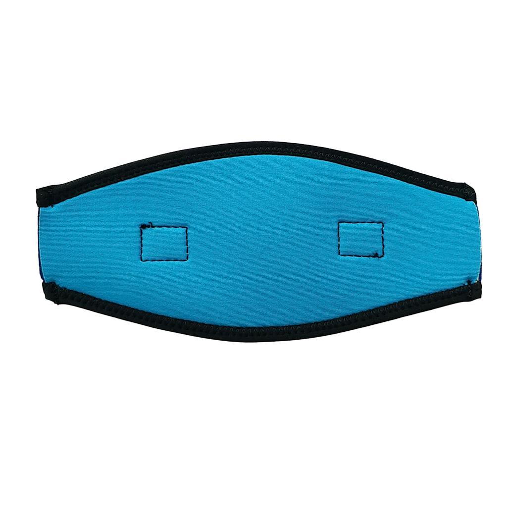 Maxbell Maxbell Diving Mask Strap Wrap Cover Scuba Dive Snorkel Swim Gear Accessory Sky Blue