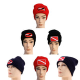 Maxbell Unisex Scuba Diving Snorkeling Surf Kayak Knit Beanie Hat Cap Red 2