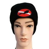 Maxbell Unisex Scuba Diving Snorkeling Surf Kayak Knit Beanie Hat Cap Black 2 - Aladdin Shoppers