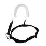 Maxbell Maxbell 10ft Surfboard SUP Leash Waist Hip Belt Stretch Rope White
