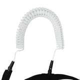 Maxbell Maxbell 10ft Surfboard SUP Leash Waist Hip Belt Stretch Rope White