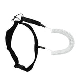 Maxbell Maxbell 10ft Surfboard SUP Leash Waist Hip Belt Stretch Rope White
