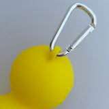 Maxbell Silicone Golf Ball Holder Carrier w/ Snap Clip for Double Golf Ball Yellow - Aladdin Shoppers