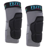 Maxbell Maxbell Soft Knee Cap Guard Support Brace Compression Sleeve for Skiing Skateboard L