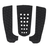 Maxbell EVA Surfing Surfboard Traction Anti-Slip Pad Deck Grip Tail Pad Set Gray