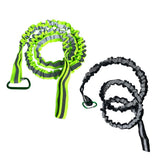 Maxbell 2pcs Adjustable Kayak Boat Fishing SUP Safety Rod Paddle Leash Cord Green