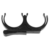 Maxbell Plastic Black Golf Accessory Golf Ball Holder Clip Clamp for Golf Training