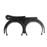 Maxbell Plastic Black Golf Accessory Golf Ball Holder Clip Clamp for Golf Training