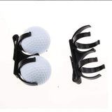 Maxbell Plastic Black Golf Accessory Golf Ball Holder Clip Clamp for Golf Training