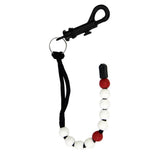 Maxbell 3pcs Golf Stroke Bead Score Counter Golf Accessory Training Aids Black Pink
